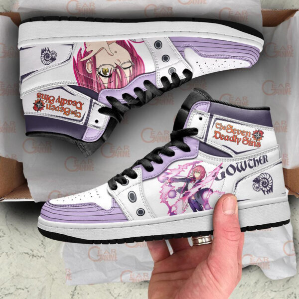 Baskets montantes Air Jordan Gowther – Chaussures montantes Seven Deadly Sins – Image 4