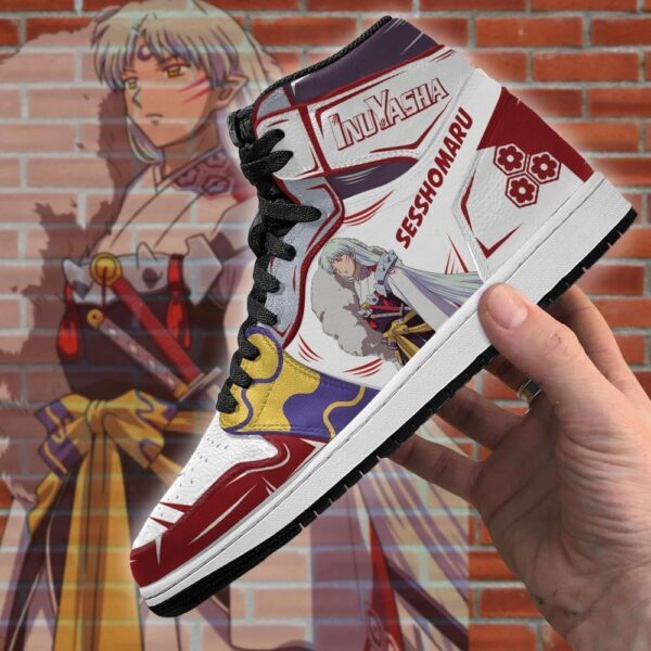 Baskets montantes Air Jordan Sesshomaru – Chaussures montantes Inuyasha – Image 4