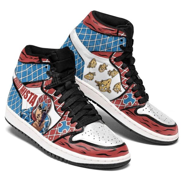 Baskets montantes Air Jordan Guido Mista – Chaussures montantes JoJo’s Bizarre Adventure – Image 4