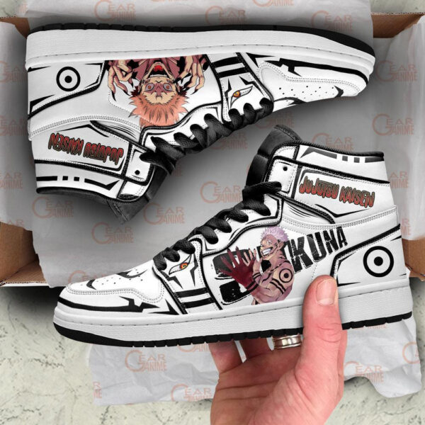Baskets montantes Air Jordan Sukuna – Chaussures montantes Jujutsu Kaisen – Image 2