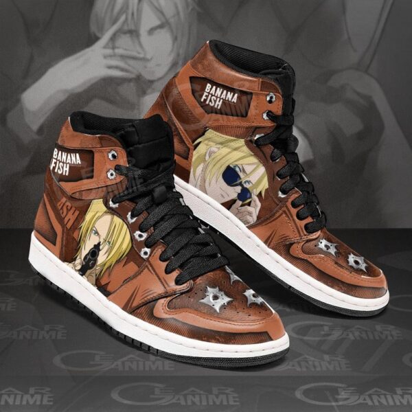 Baskets montantes Air Jordan Ash Lynx – Chaussures montantes Banana Fish – Image 2