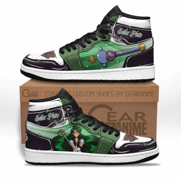 Baskets montantes Air Jordan Sailor Pluto – Chaussures montantes Sailor Moon