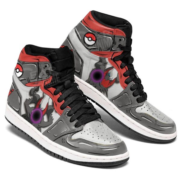 Baskets montantes Air Jordan Darkrai – Chaussures montantes Pokémon – Image 2