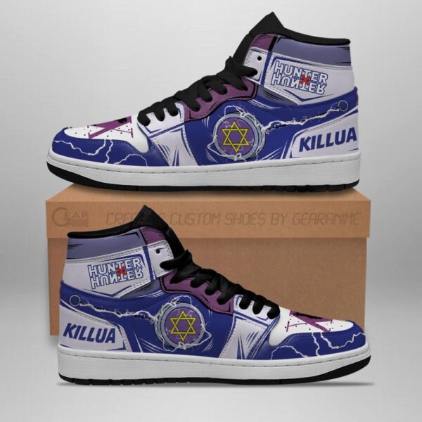 Baskets montantes Air Jordan Killua Yo-Yo – Chaussures montantes Hunter x Hunter