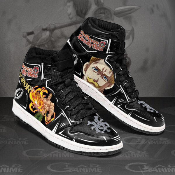 Baskets montantes Air Jordan Escanor – Chaussures montantes Seven Deadly Sins – Image 2