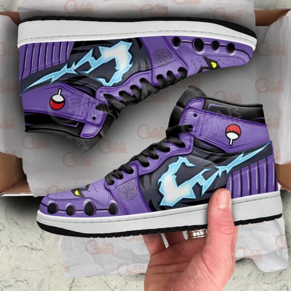 Baskets montantes Air Jordan Sasuke Susanoo – Chaussures montantes Naruto – Image 3