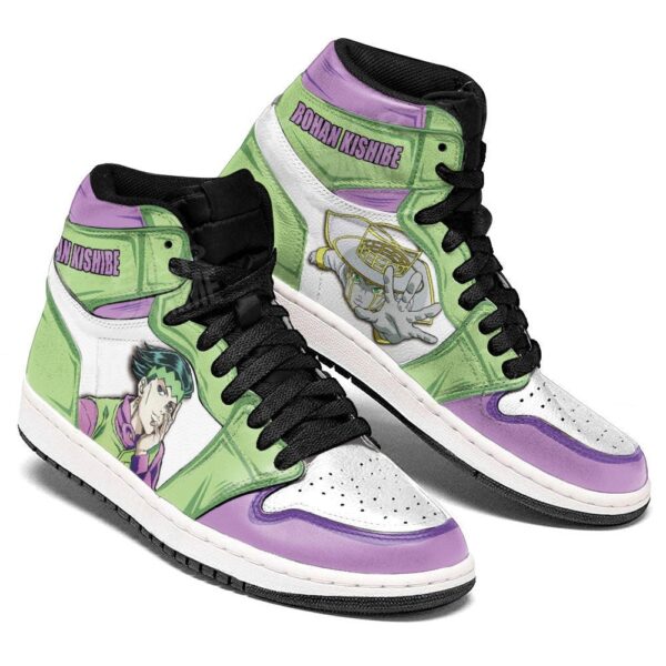 Baskets montantes Air Jordan Rohan Kishibe – Chaussures montantes JoJo's Bizarre Adventure – Image 3