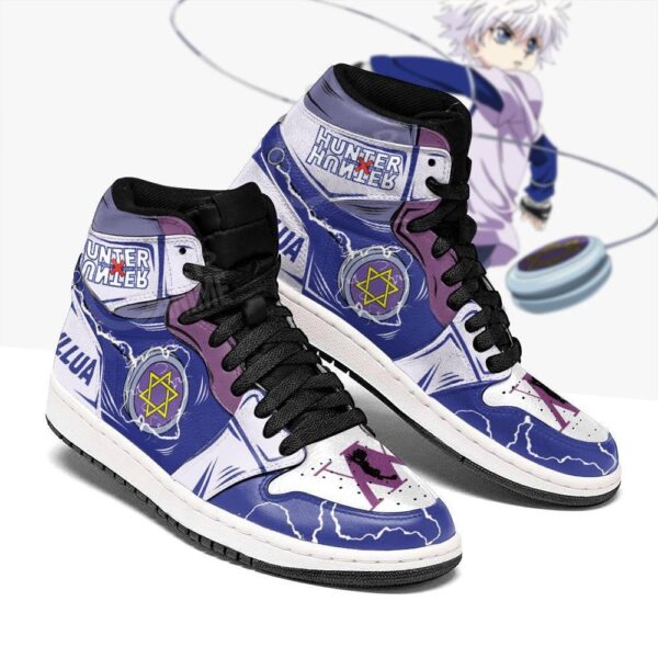 Baskets montantes Air Jordan Killua Yo-Yo – Chaussures montantes Hunter x Hunter – Image 2