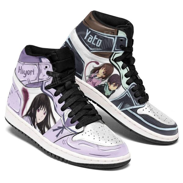 Baskets montantes Air Jordan Yato et Hiyori Iki – Chaussures montantes Noragami – Image 4