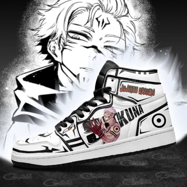 Baskets montantes Air Jordan Sukuna – Chaussures montantes Jujutsu Kaisen – Image 4