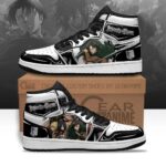Baskets montantes Air Jordan Titan Eren – Chaussures montantes L’Attaque des Titans