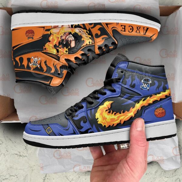 Baskets montantes Air Jordan Sabo & Ace – Chaussures montantes One Piece – Image 3