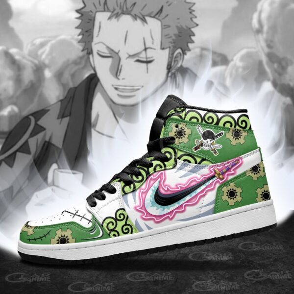 Baskets montantes Air Jordan Zoro Enma – Chaussures montantes One Piece – Image 3