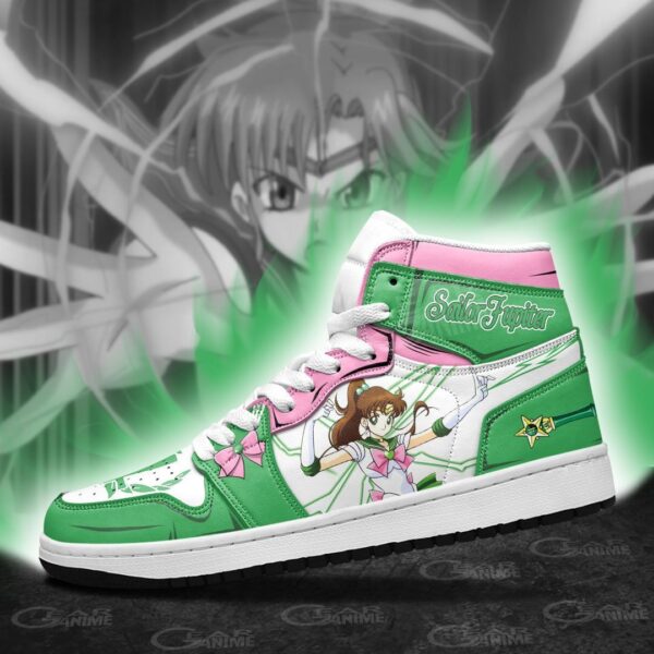 Baskets montantes Air Jordan Sailor Jupiter – Chaussures montantes Sailor Moon – Image 4