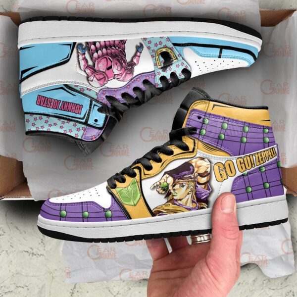 Baskets montantes Air Jordan Gyro & Johnny – Chaussures montantes JoJo's Bizarre Adventure – Image 2