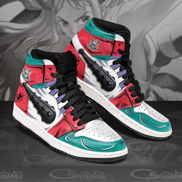Baskets montantes Air Jordan Yamato – Chaussures montantes One Piece – Image 2