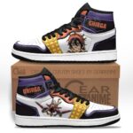 Baskets montantes Air Jordan Narancia Ghirga – Chaussures montantes JoJo’s Bizarre Adventure