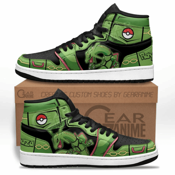 Baskets montantes Air Jordan Rayquaza – Chaussures montantes Pokémon
