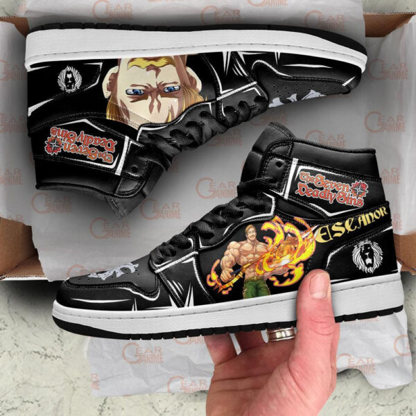 Baskets montantes Air Jordan Escanor – Chaussures montantes Seven Deadly Sins – Image 3