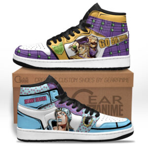 Baskets montantes Air Jordan Gyro & Johnny – Chaussures montantes JoJo's Bizarre Adventure