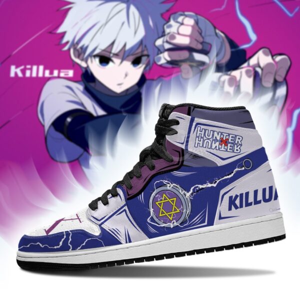 Baskets montantes Air Jordan Killua Yo-Yo – Chaussures montantes Hunter x Hunter – Image 3