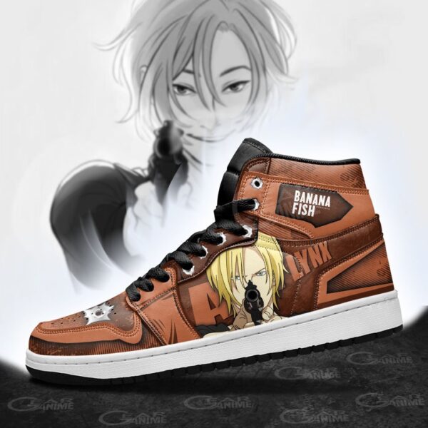 Baskets montantes Air Jordan Ash Lynx – Chaussures montantes Banana Fish – Image 4