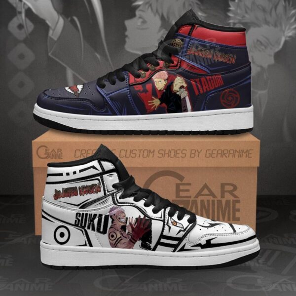 Baskets montantes Air Jordan Sukuna & Itadori – Chaussures montantes Jujutsu Kaisen