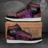 Baskets montantes Air Jordan Madara Uchiha – Chaussures montantes Naruto