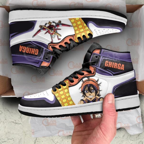 Baskets montantes Air Jordan Narancia Ghirga – Chaussures montantes JoJo's Bizarre Adventure – Image 2