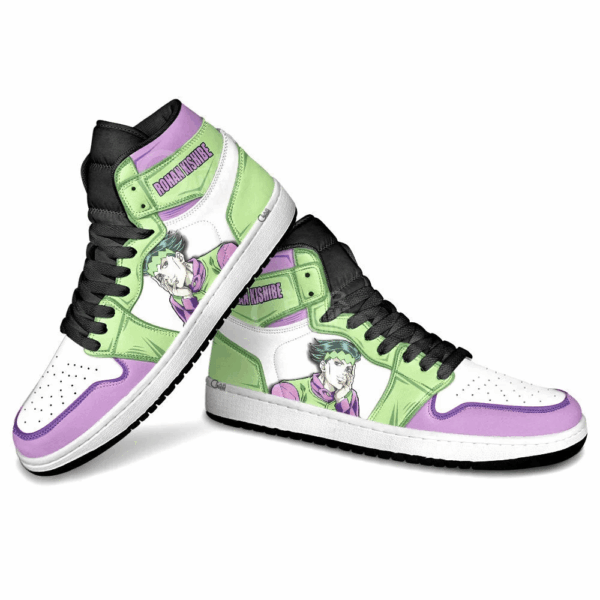 Baskets montantes Air Jordan Rohan Kishibe – Chaussures montantes JoJo's Bizarre Adventure – Image 4