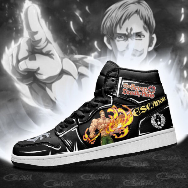 Baskets montantes Air Jordan Escanor – Chaussures montantes Seven Deadly Sins – Image 4