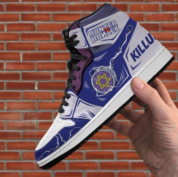 Baskets montantes Air Jordan Killua Yo-Yo – Chaussures montantes Hunter x Hunter – Image 4
