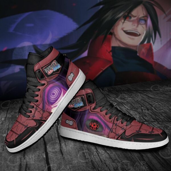 Baskets montantes Air Jordan Madara Uchiha – Chaussures montantes Naruto – Image 4