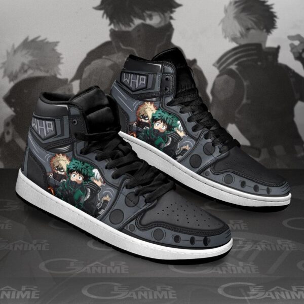Baskets montantes Air Jordan Trois Mousquetaires – Chaussures montantes My Hero Academia – Image 2
