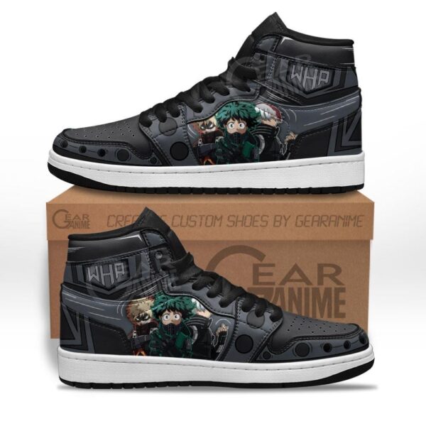 Baskets montantes Air Jordan Trois Mousquetaires – Chaussures montantes My Hero Academia
