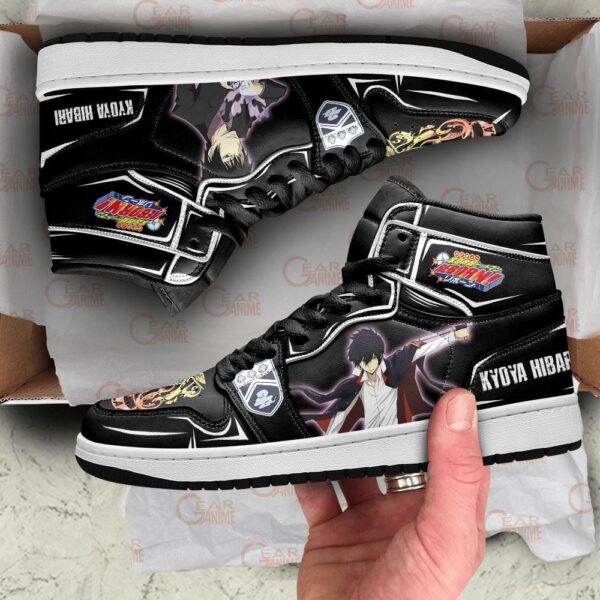 Baskets montantes Air Jordan Kyoya Hibari – Chaussures montantes Reborn! – Image 2