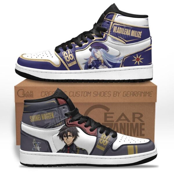 Baskets montantes Air Jordan Vladilena & Shinei – Chaussures montantes 86 Eighty Six