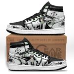Baskets montantes Air Jordan Byakuya Kuchiki – Chaussures montantes Bleach