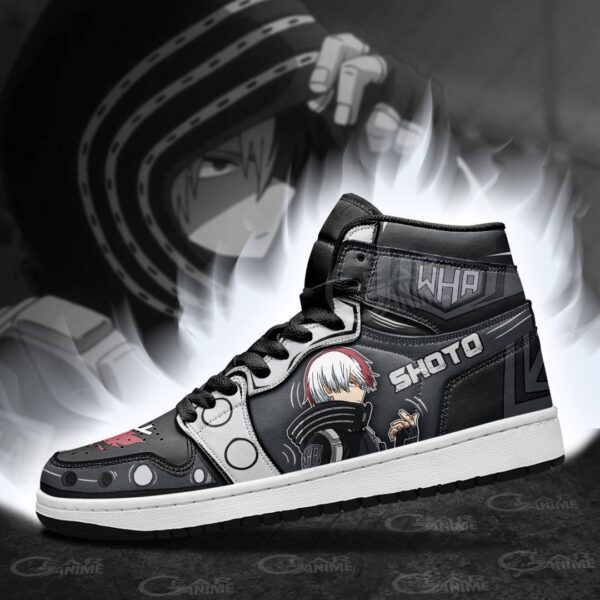 Baskets montantes Air Jordan Shoto Todoroki Musketeer – Chaussures montantes My Hero Academia – Image 3