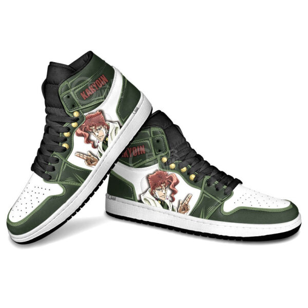 Baskets montantes Air Jordan Noriaki Kakyoin – Chaussures montantes JoJo's Bizarre Adventure – Image 3