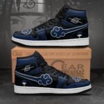 Baskets montantes Air Jordan AKT (Bleu) – Chaussures montantes Naruto