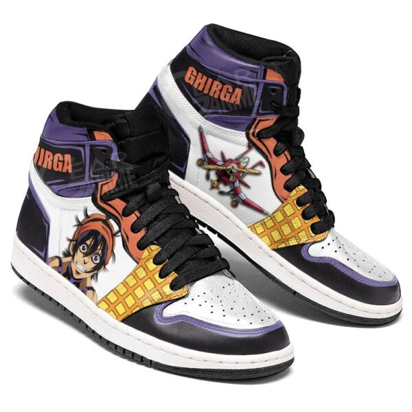 Baskets montantes Air Jordan Narancia Ghirga – Chaussures montantes JoJo's Bizarre Adventure – Image 3