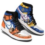 Baskets montantes Air Jordan Goku & Vegeta – Chaussures montantes Dragon Ball