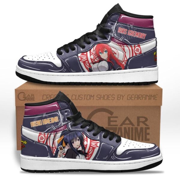 Baskets montantes Air Jordan Rias & Akeno – Chaussures montantes High School DxD