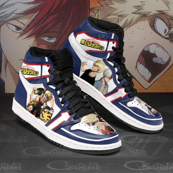 Baskets montantes Air Jordan Todoroki & Bakugo – Chaussures montantes My Hero Academia – Image 2