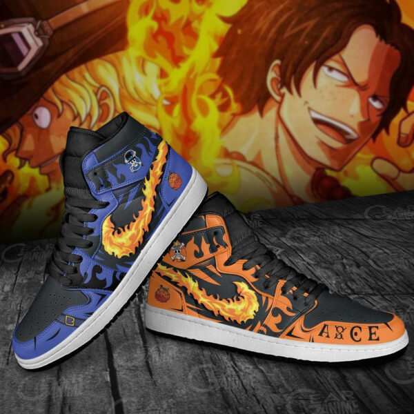 Baskets montantes Air Jordan Sabo & Ace – Chaussures montantes One Piece – Image 4