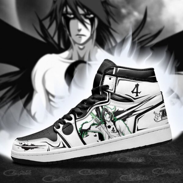 Baskets montantes Air Jordan Ulquiorra Schiffer – Chaussures montantes Bleach – Image 4