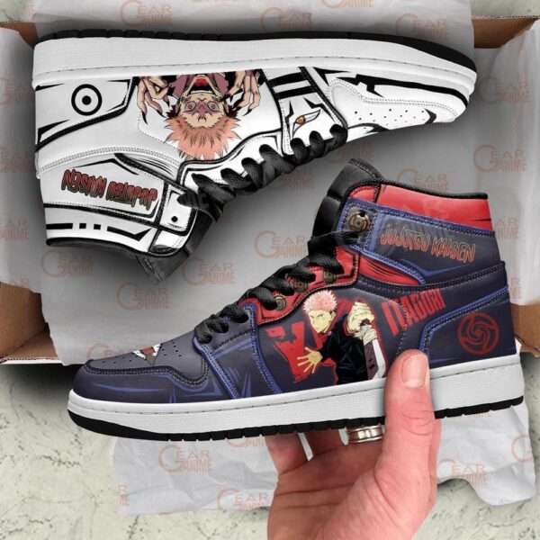 Baskets montantes Air Jordan Sukuna & Itadori – Chaussures montantes Jujutsu Kaisen – Image 3