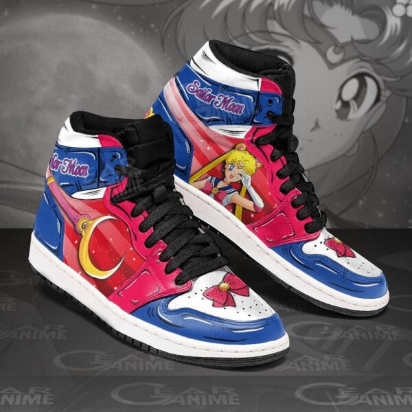 Baskets montantes Air Jordan Usagi Tsukino – Chaussures montantes Sailor Moon – Image 2