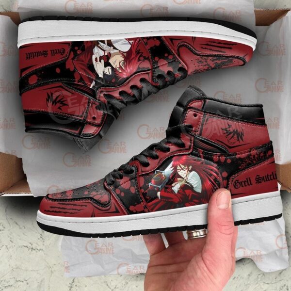 Baskets montantes Air Jordan Grell Sutcliff – Chaussures montantes Black Butler – Image 4